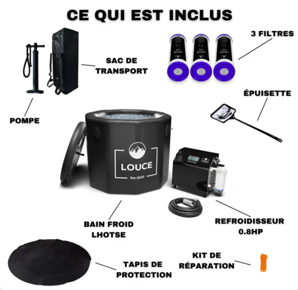 bain froid louce lhotse produits