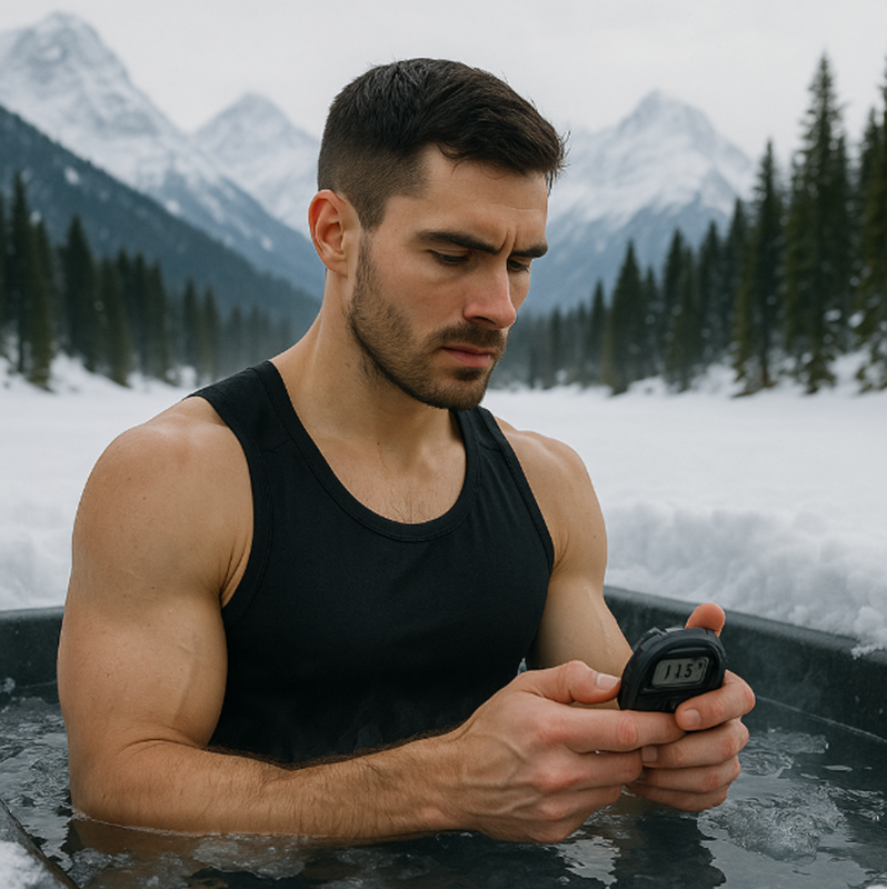combien de temps bain froid