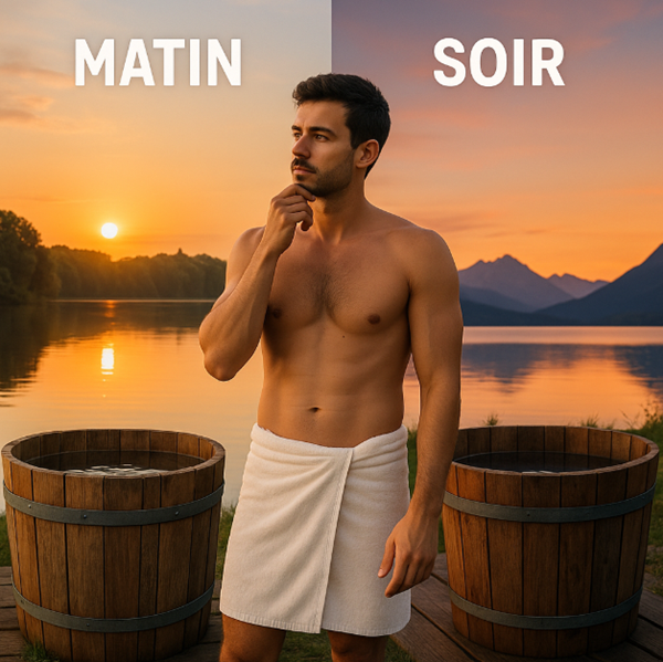 bain froid matin soir