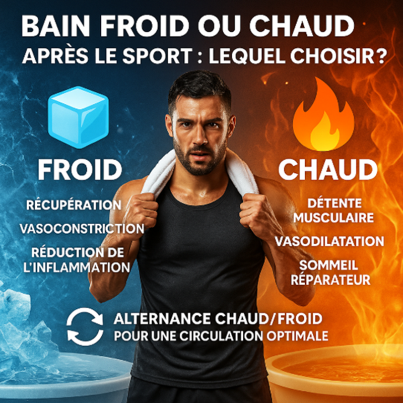 bain froid chaud apres sport