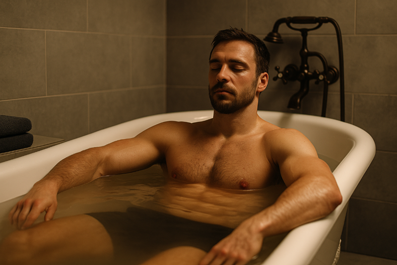 bain chaud apres sport